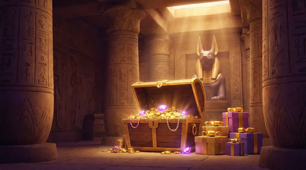 Baú de tesouros com bônus e promoções do soccerbet